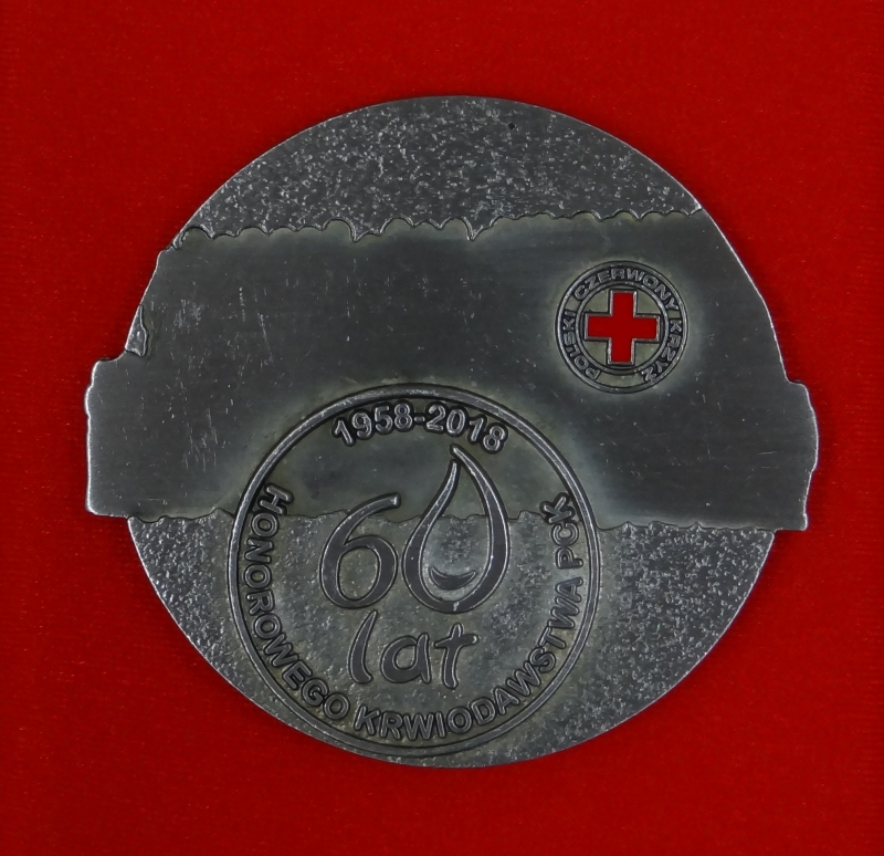 Medal Polskiego Czerwonego Krzyża  dla Wojewódzkiego Szpitala Zespolonego w Elblągu 