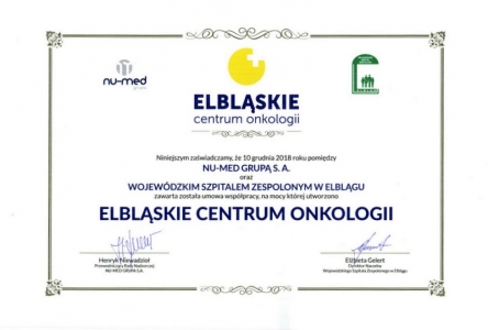 Otwarcie ELBLĄSKIEGO CENTRUM ONKOLOGII
