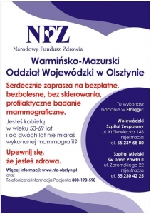 Elblążanko - upewnij się , że jesteś zdrowa!