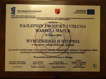 Konkurs Najlepszy Produkt i Usługa Warmii i Mazur