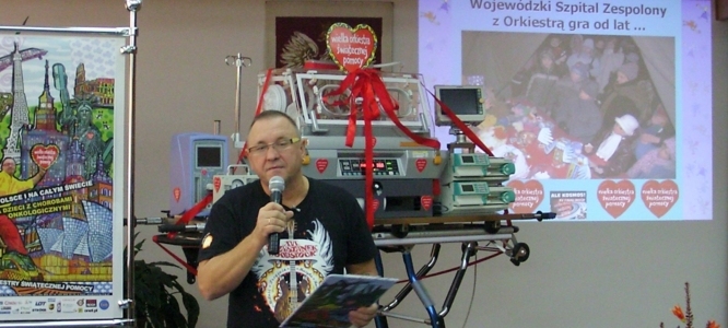 Szpital wojewódzki w podziękowaniu dla WOŚP