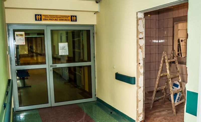 Będzie nowe wejście do Dziecięcej Izby Przyjęć
