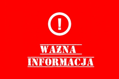 Odwiedziny ograniczone w związku z epidemią