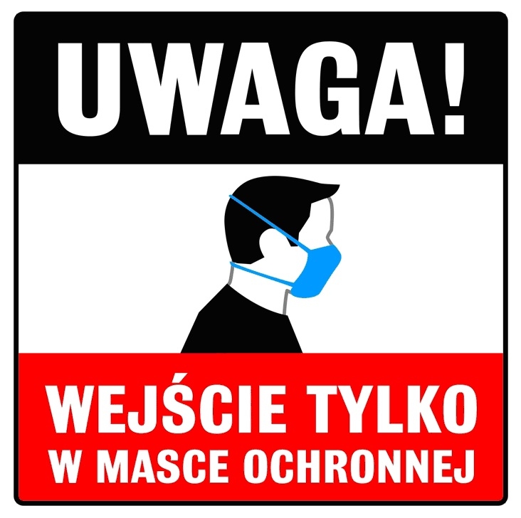 Obowiązkowe maseczki ochronne