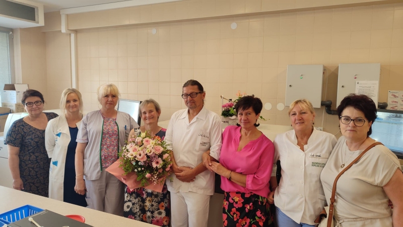 Pożegnanie Kierownika Zakładu Diagnostyki Laboratoryjnej