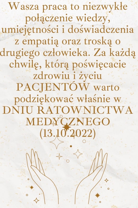 Dzień Ratownictwa Medycznego  