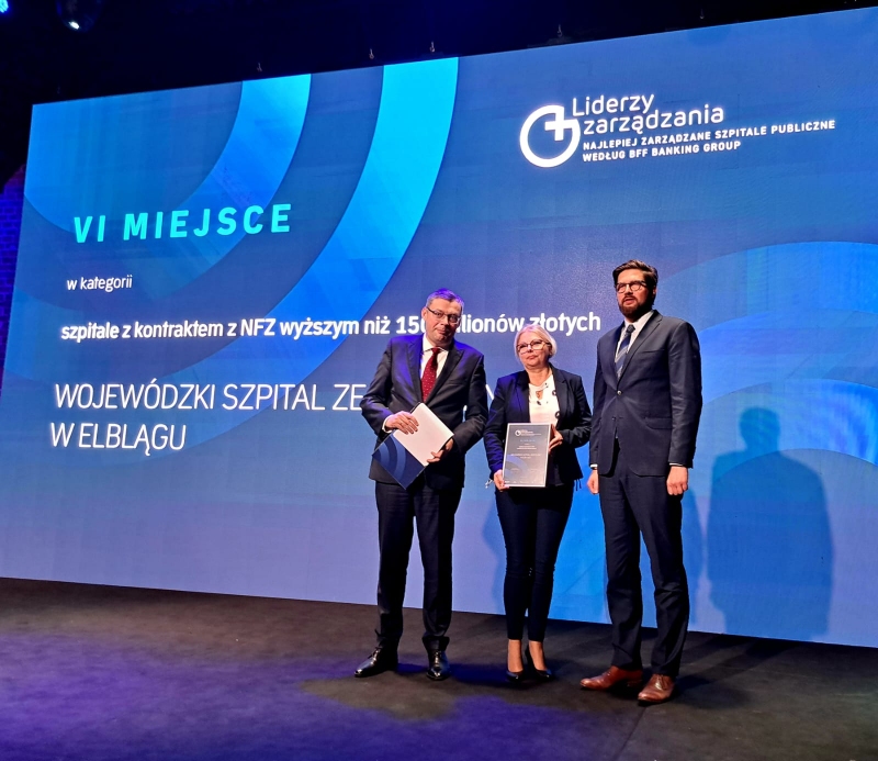 Należymy do grona najlepiej zarządzanych szpitali publicznych w Polsce