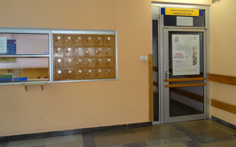 Laboratorium Analityczne - zmiany na czas remontu