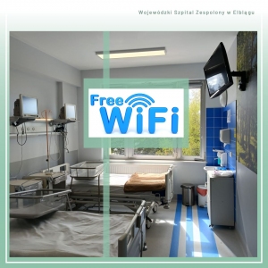 Internet dla pacjentów w Wojewódzkim Szpitalu Zespolonym