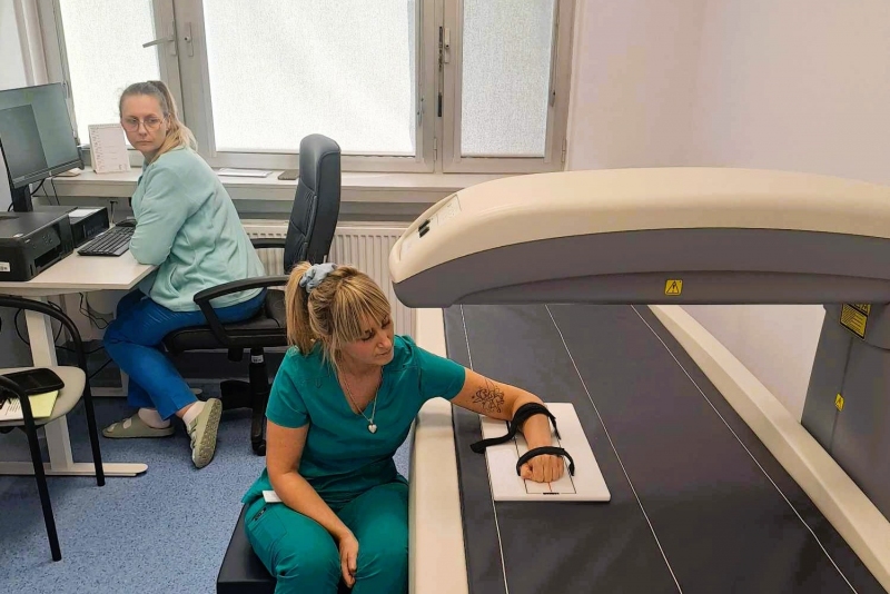 Zbadaj gęstość kości. W szpitalu ruszyła Pracownia Densytometrii