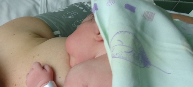 Została mamą w Dniu Mamy!