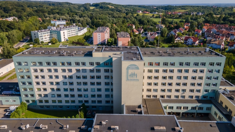 Utrudnienia w ruchu pojazdów na terenie szpitala