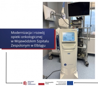 Pierwsze operacje z użyciem lasera CO₂  na Oddziale Otolaryngologii