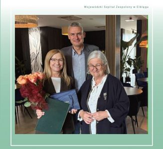 Podziękowanie za lata współpracy dla Pani Bernadety Hordejuk