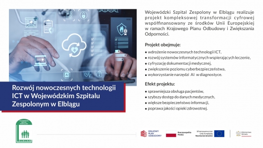 Szpital stawia na cyfryzację. Pacjenci zyskają szybszą diagnozę, lepszą opiekę i większe bezpieczeństwo