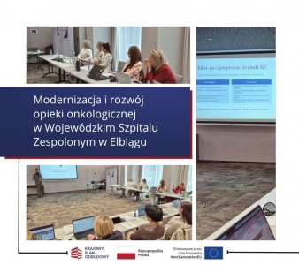 AI w komunikacji, roboty w chirurgii. Pracownicy WSZ w Elblągu stawiają na rozwój!