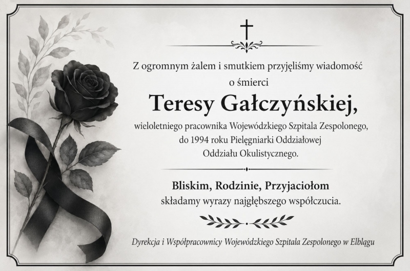 Zmarła Teresa Gałczyńska