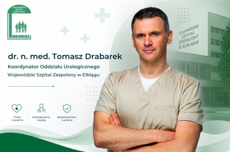 Nowy Koordynator Oddziału Urologicznego WSZ w Elblągu