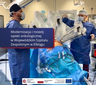 Nowoczesne leczenie ginekologiczne z wykorzystaniem robota chirurgicznego w WSZ w Elblągu
