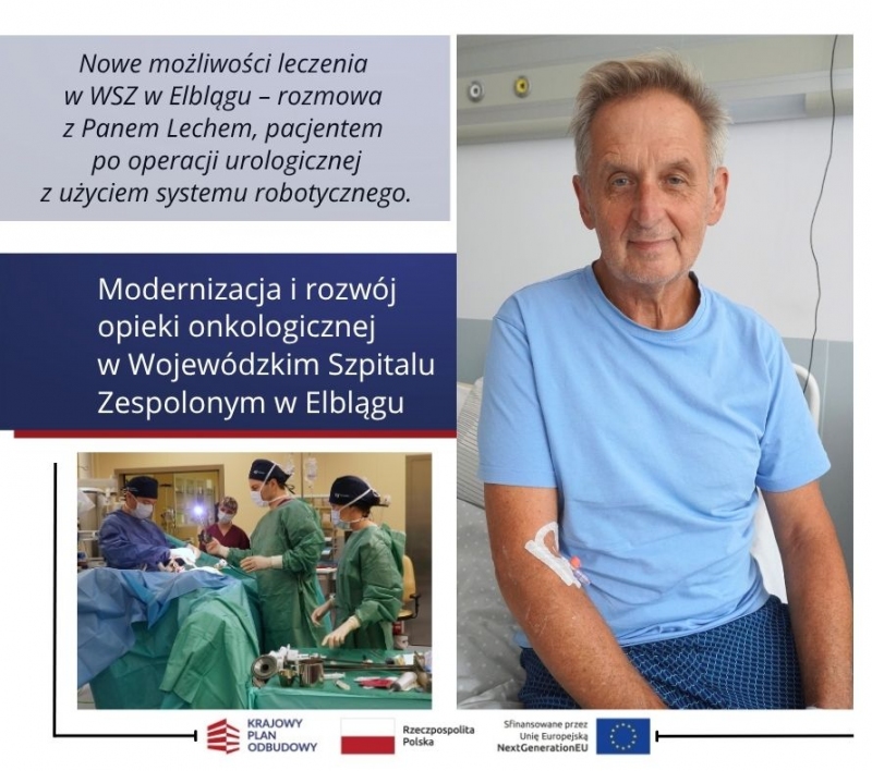 Chirurgia robotyczna w urologii – historia Pana Lecha