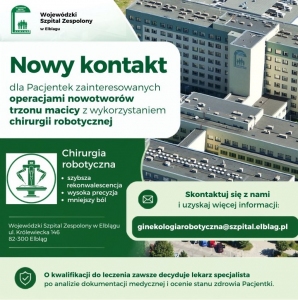 Planujesz leczenie operacyjne nowotworu trzonu macicy? Skontaktuj się z nami
