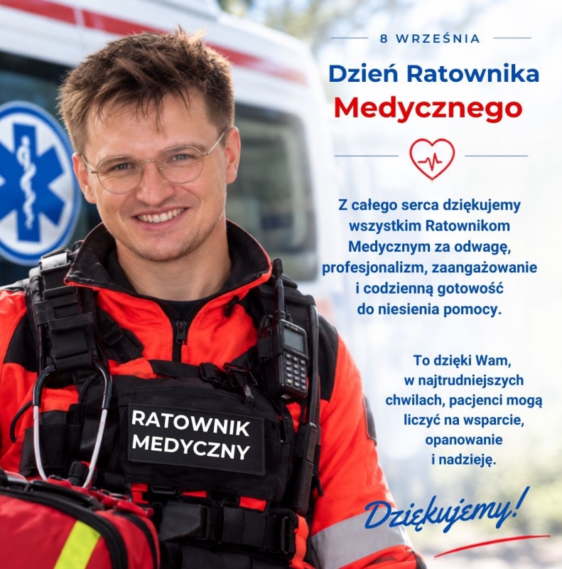 8 września - Dzień Ratownika Medycznego 