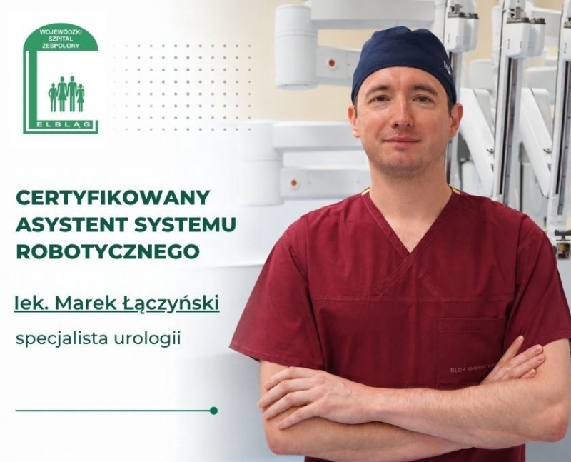 Poznaj zespół, który stoi za chirurgią robotyczną w WSZ w Elblągu